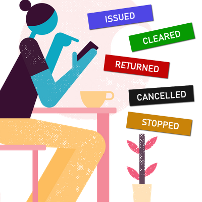 Keep an Eye on Issued Cheques